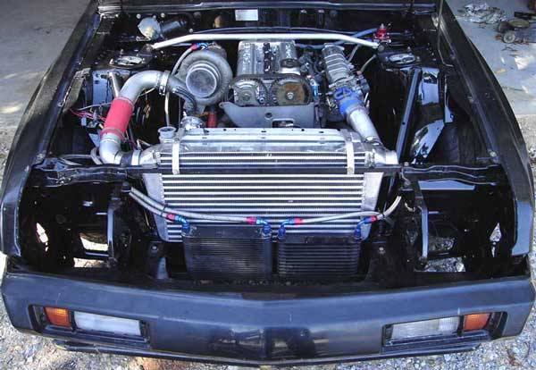 My Glorious Starion Engine Bay