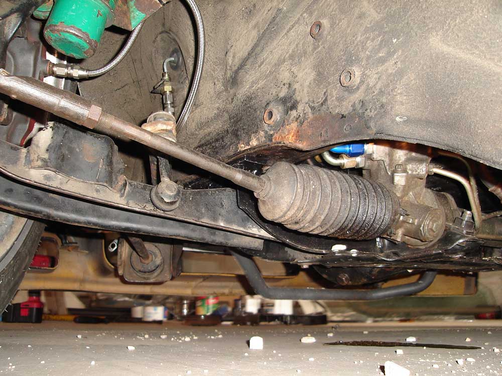 The Control Arm angles are now parallel to the crossmember.