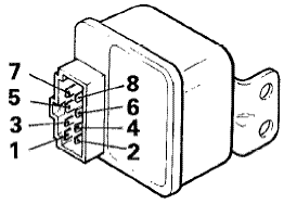 Starion Main Relay Pinout